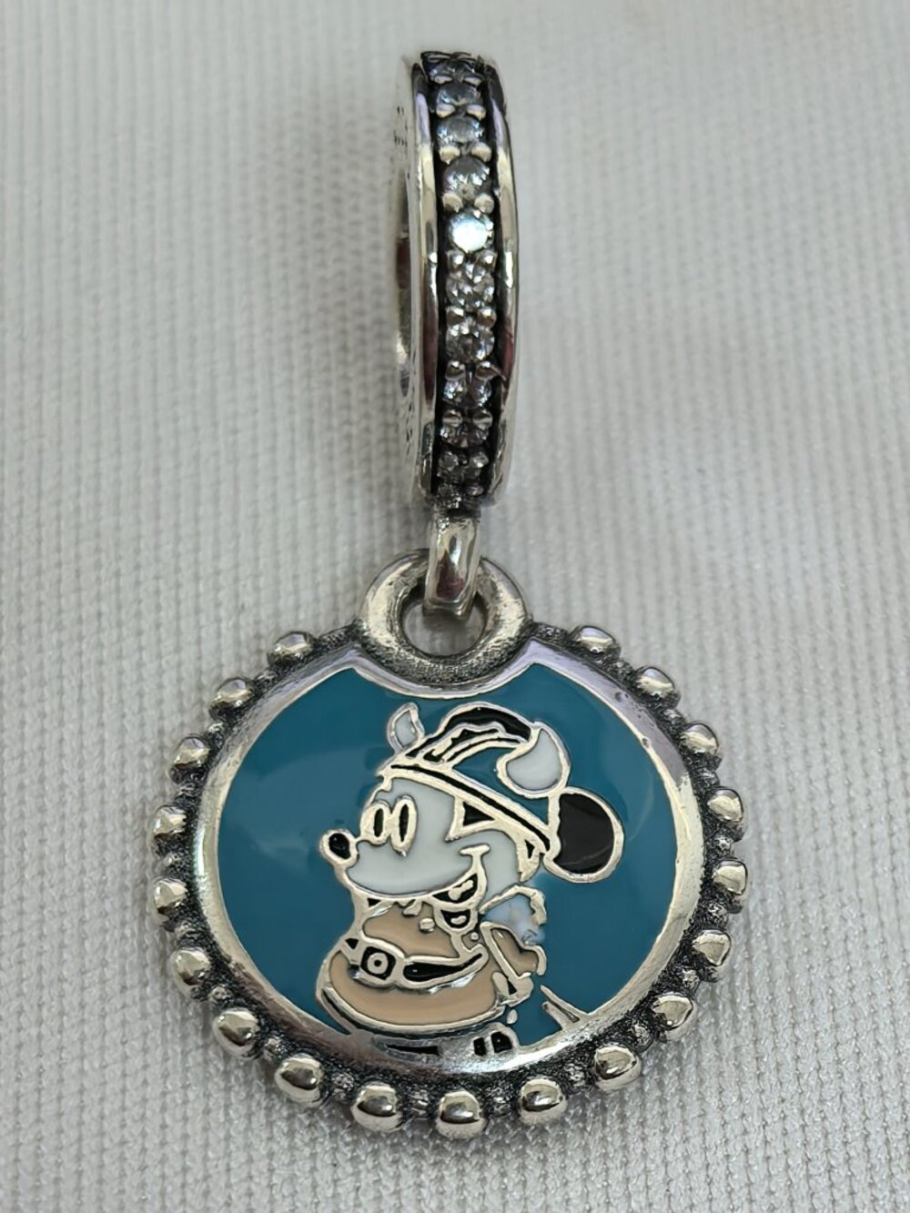 Pandora NORGE Mickey Mouse Charm Pendant, S925 Silver Jewelry
